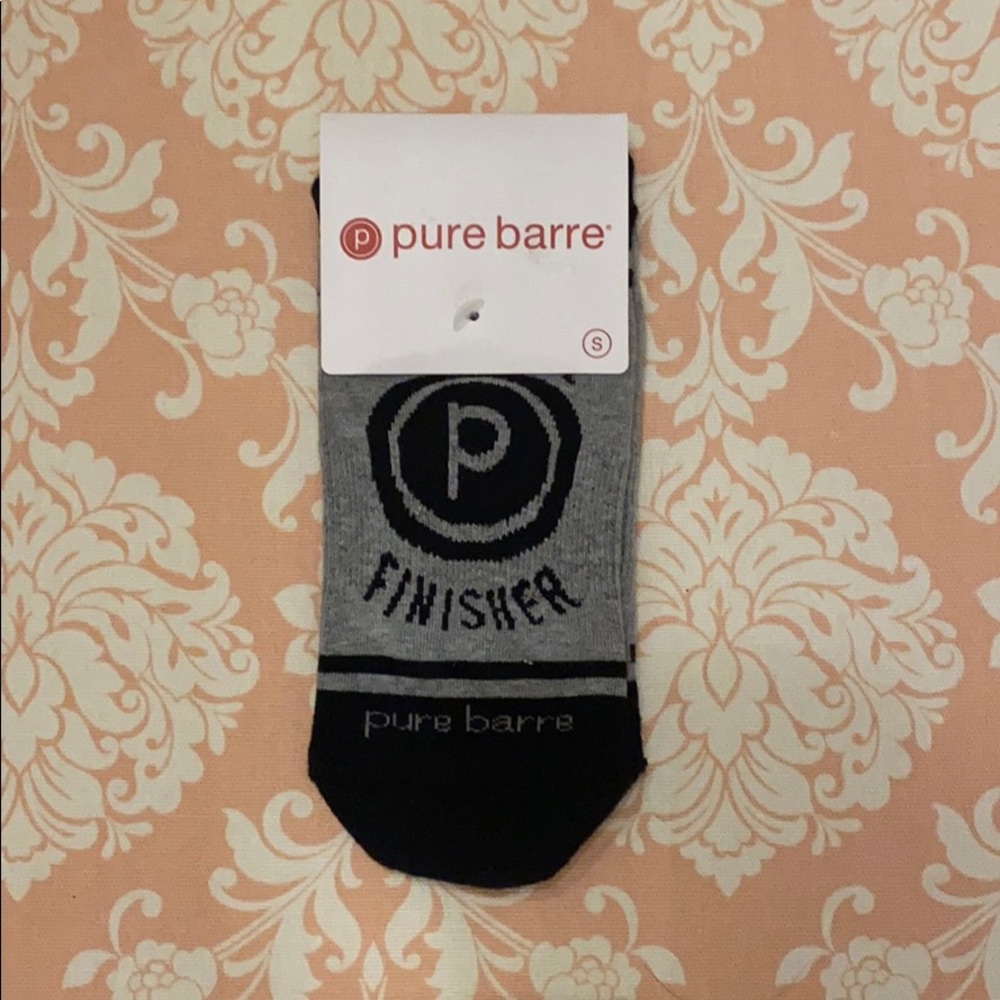 NWT Pure Barre Challenge Finisher sticky socks